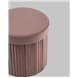 Пуф|Stool Group|Store Round пыльно-розовый складной с ящиком Пуф|Stool Group|Store Round пыльно-розовый складной с ящиком