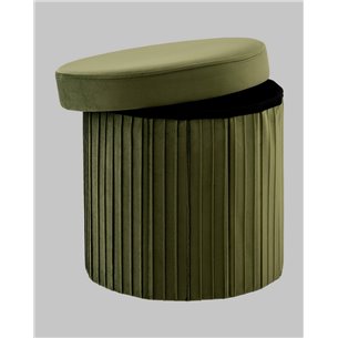 Пуф|Stool Group|Store Round травяной складной с ящиком