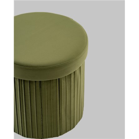 Пуф|Stool Group|Store Round травяной складной с ящиком