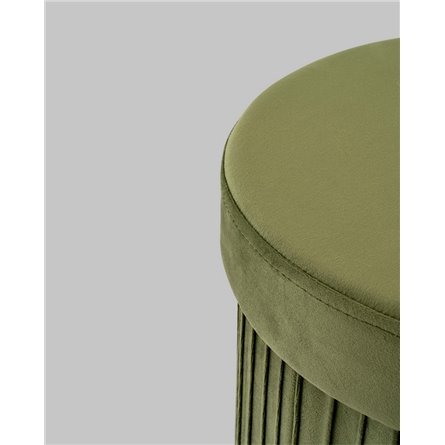 Пуф|Stool Group|Store Round травяной складной с ящиком