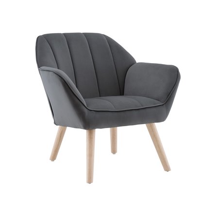 Кресло Руди серый