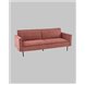 Диван прямой|Stool Group|Кассель велюр рельефный коралловый Диван прямой|Stool Group|Кассель велюр рельефный коралловый