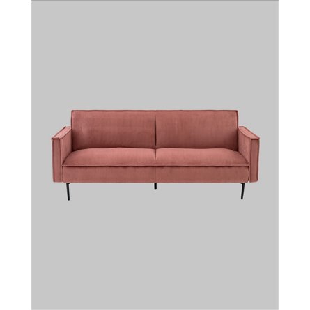 Диван прямой|Stool Group|Кассель велюр рельефный коралловый