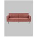 Диван прямой|Stool Group|Кассель велюр рельефный коралловый Диван прямой|Stool Group|Кассель велюр рельефный коралловый