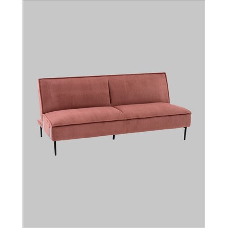 Диван прямой|Stool Group|Кассель велюр рельефный коралловый