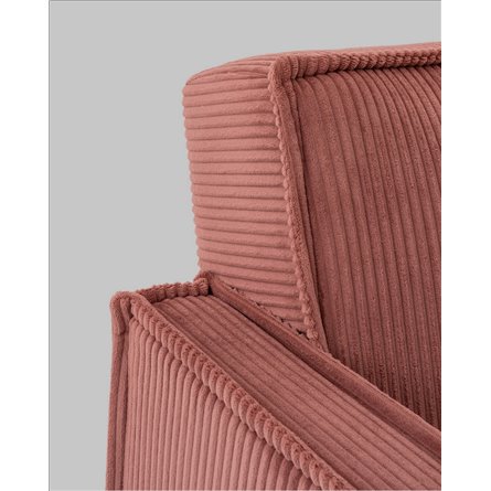 Диван прямой|Stool Group|Кассель велюр рельефный коралловый