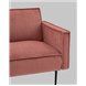 Диван прямой|Stool Group|Кассель велюр рельефный коралловый Диван прямой|Stool Group|Кассель велюр рельефный коралловый