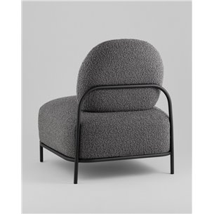 ||Стоун new ткань букле тёмно-серый