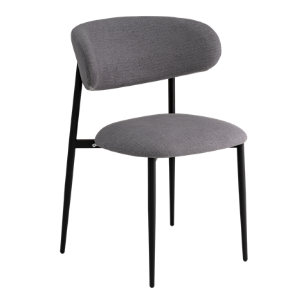 Стул Килиан велюр серый