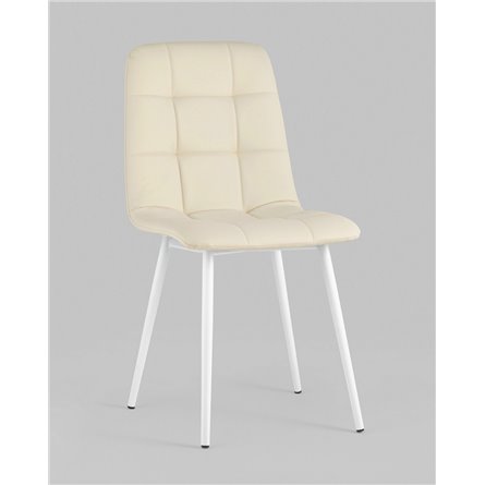 ||Oliver экокожа белый ножки металл белые 2 шт