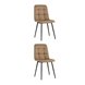Стул Oliver экокожа капучино 2 шт
