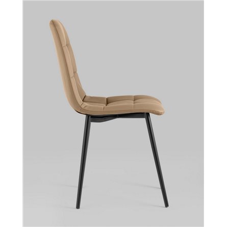 ||Oliver экокожа капучино ножки металл черные 2 шт