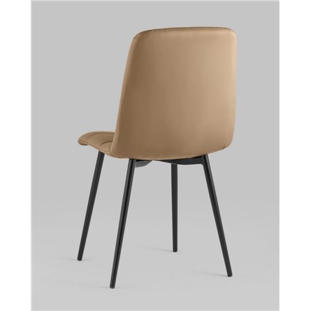 ||Oliver экокожа капучино ножки металл черные 2 шт