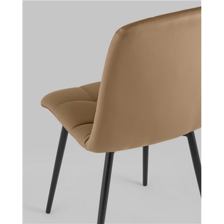 ||Oliver экокожа капучино ножки металл черные 2 шт