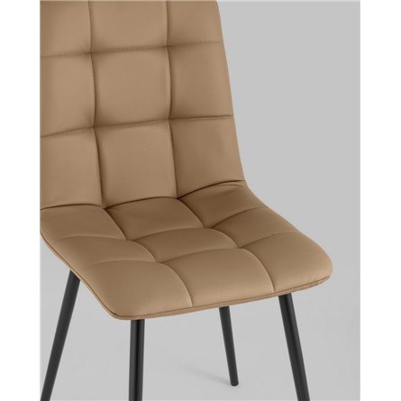 ||Oliver экокожа капучино ножки металл черные 2 шт