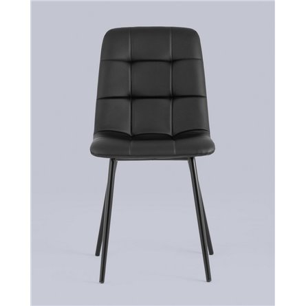 ||Oliver экокожа черный ножки металл черные 2 шт