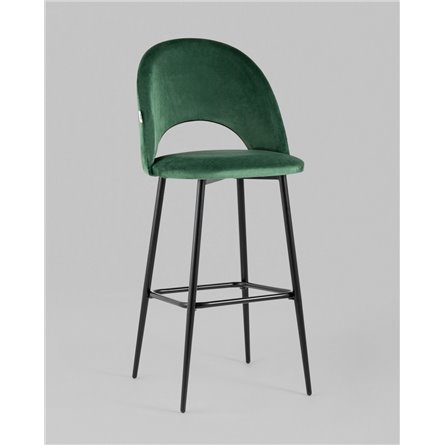 ||Меган обивка велюр зеленый ножки металл черные 2 шт