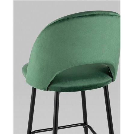 ||Меган обивка велюр зеленый ножки металл черные 2 шт