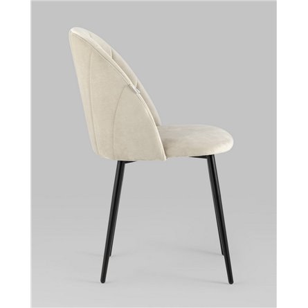 ||Логан NEW велюр бежевый ножки черные металл