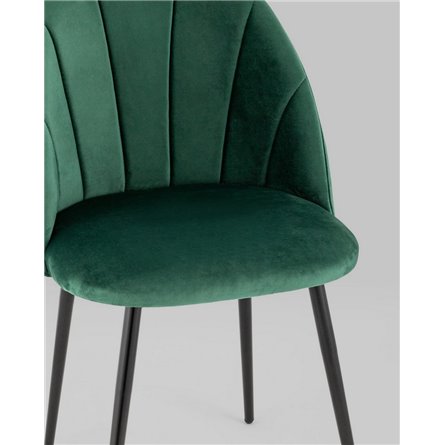 ||Логан NEW велюр зелёный ножки черные металл