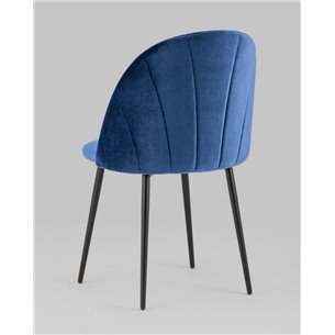 ||Логан NEW велюр синий ножки черные металл