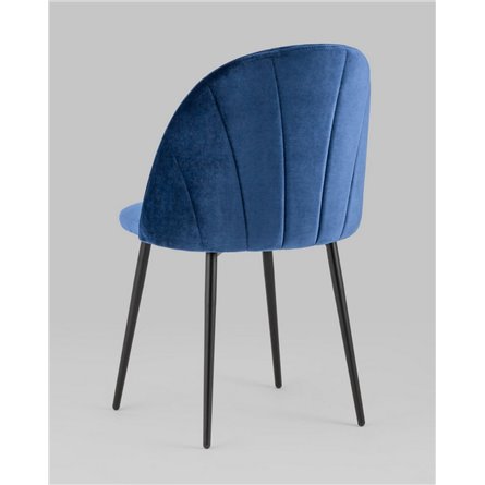 ||Логан NEW велюр синий ножки черные металл