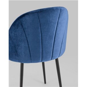 ||Логан NEW велюр синий ножки черные металл