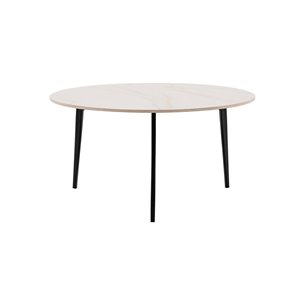 Журнальный столик Aliara светлая керамика