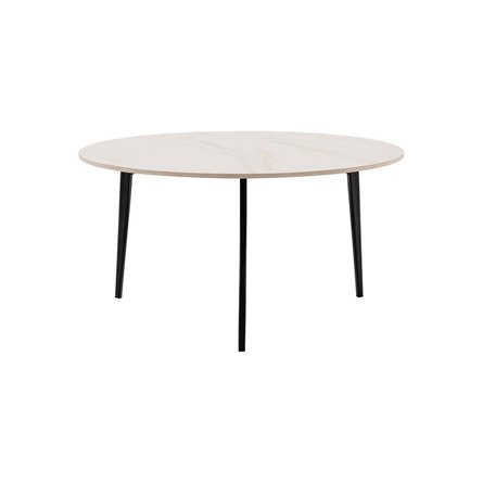 Журнальный столик Aliara светлая керамика