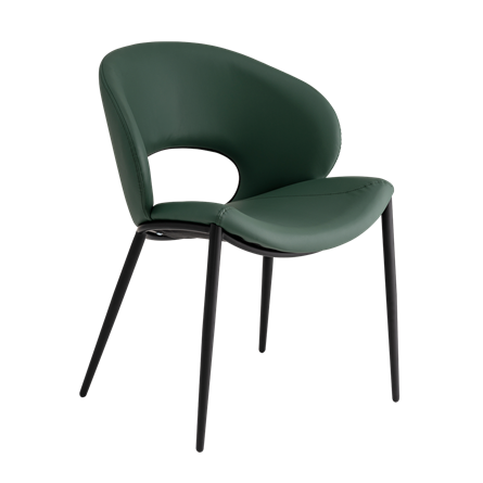 Стул Вивьен экокожа зеленый