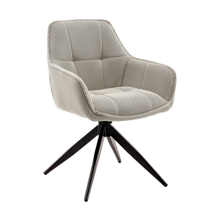 Стул обеденный Alba бежевый ткань Sonic