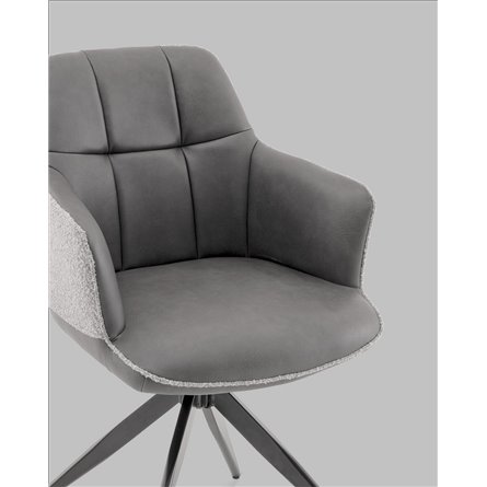 ||Naya серый экокожа букле