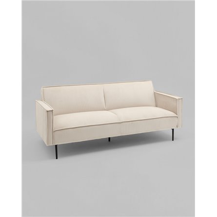 ||Кассель велюр рельефный молочный