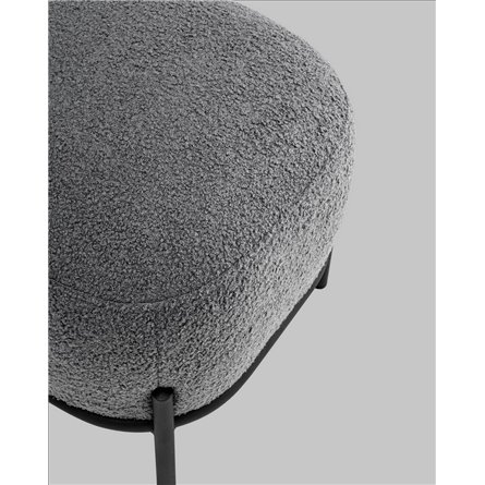 ||Стоун букле Fluffy темно-серый