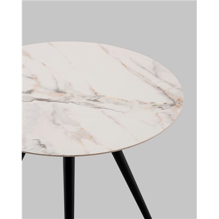 ||Ники круглый столешница керамика Ice Jade 800