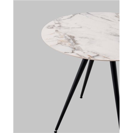 ||Ники круглый столешница керамика Ice Jade 900