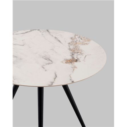 ||Ники круглый столешница керамика Ice Jade 900