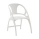 Стул складной Liara пластик белый