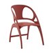Стул складной Liara пластик бордо