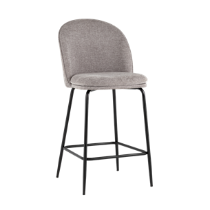 Стул полубарный Echo светло-серый