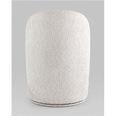 Пуф|Stool Group|Пуф Loreen вращающийся букле светло-серый