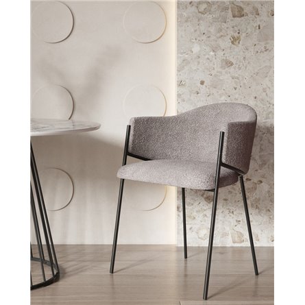 Стул|Stool Group|Стул Brace букле серый