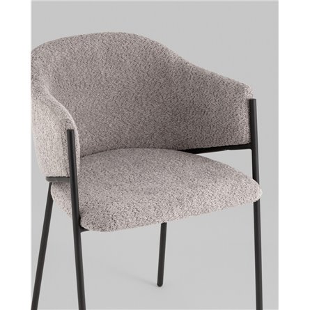 Стул|Stool Group|Стул Brace букле серый