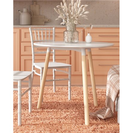 Стол|Stool group|EAMES DST NEW D80 белый