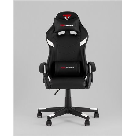 Компьютерное кресло|TopChairs|TopChairs Warden черно-белый