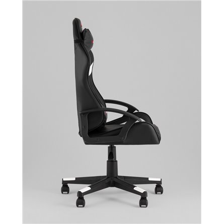 Компьютерное кресло|TopChairs|TopChairs Warden черно-белый