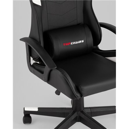Компьютерное кресло|TopChairs|TopChairs Warden черно-белый