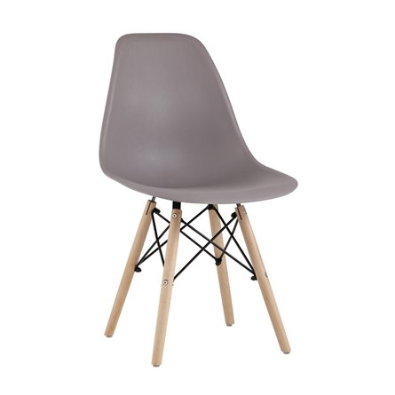 Стул Eames Style DSW темно-серый (разборный каркас)
