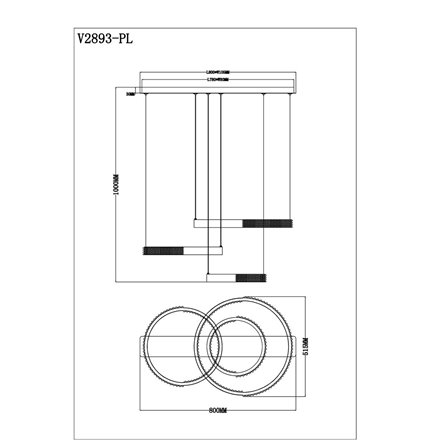 Светильник|Moderli|V2893-PL Novas LED 150W подвесной светодиодный с пультом