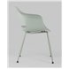 Комплект из четырех стульев|Stool Group|Lady пластик серо-зеленый ножки металл Комплект из четырех стульев|Stool Group|Lady пластик серо-зеленый ножки металл